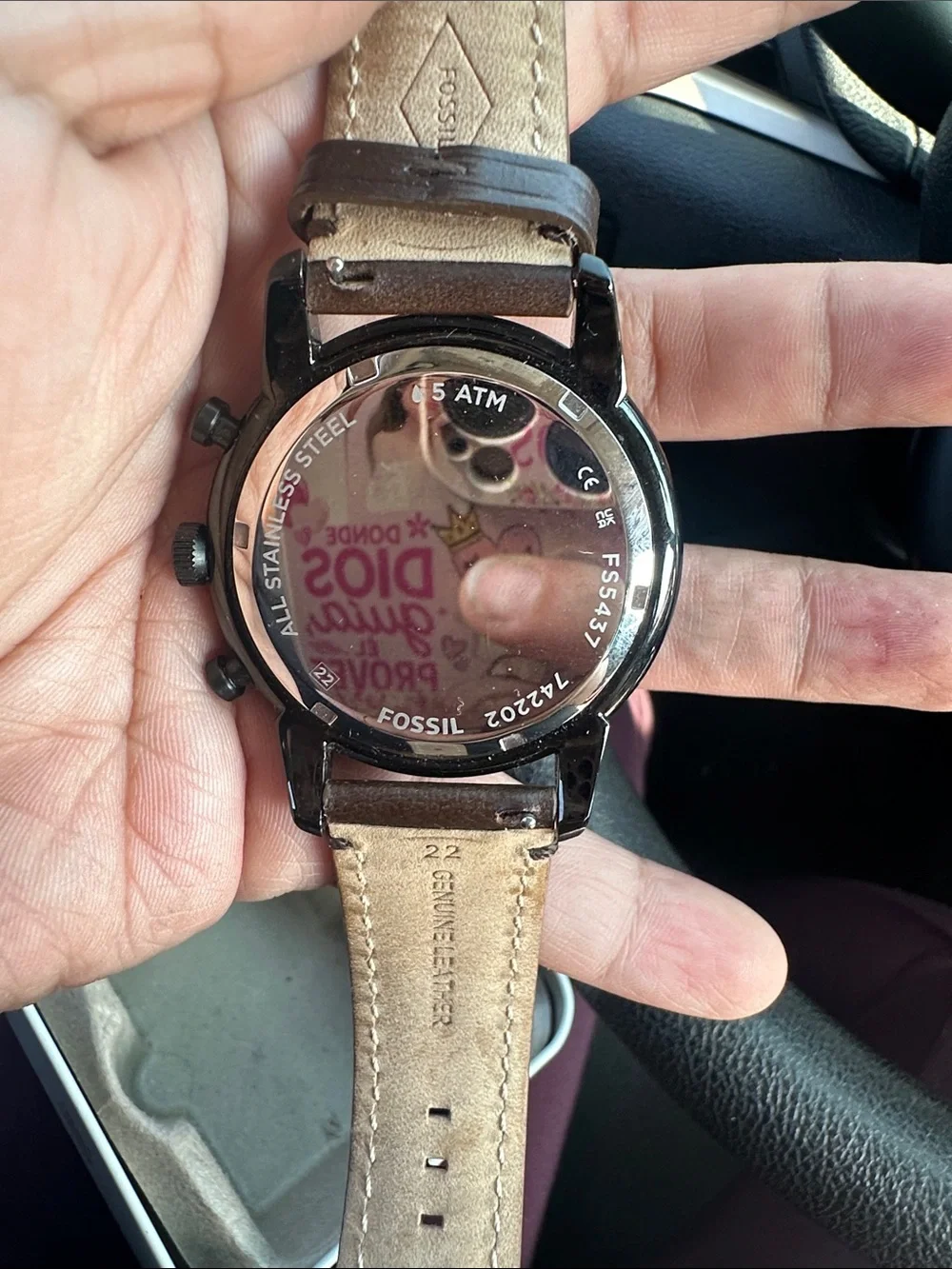 Fossil chronograph watch